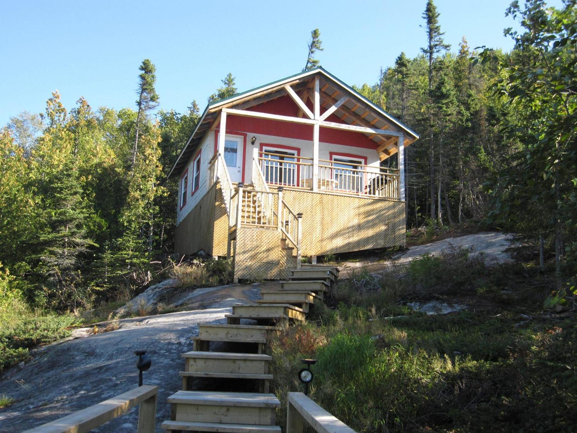 Chalet De La Montagne Vila Tadoussac Exterior foto